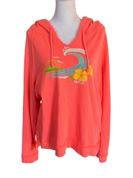 Hollister Sweaters - Hollister Coral Hoodie